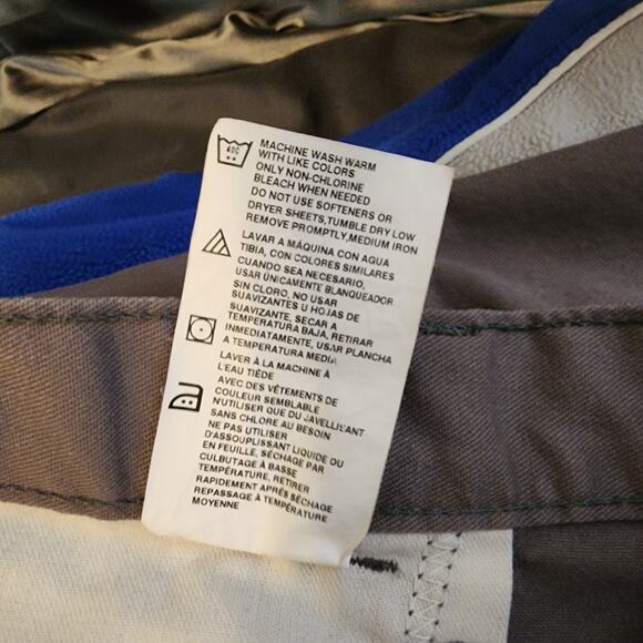 Dickies Shorts Mens 42 Gray Work Outdoors Zipper Snap Closure and Pockets - Picture 7 of 8